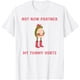 thumbnail image 1 of Not Now Partner My Tummy Hurts Western Cowgirl Frog Meme Camiseta, 1 of 2