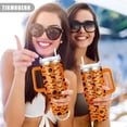 thumbnail image 3 of Halloween Tumbler with Handle Happy Halloween Gifts for Women Men - 40oz Halloween Tumbler with Lid and Straw - Halloween Present with Pumpkin Spider Bat for Kids, 3 of 6