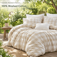 California King Washedton Duvet Cover Set Check - Walmart.com