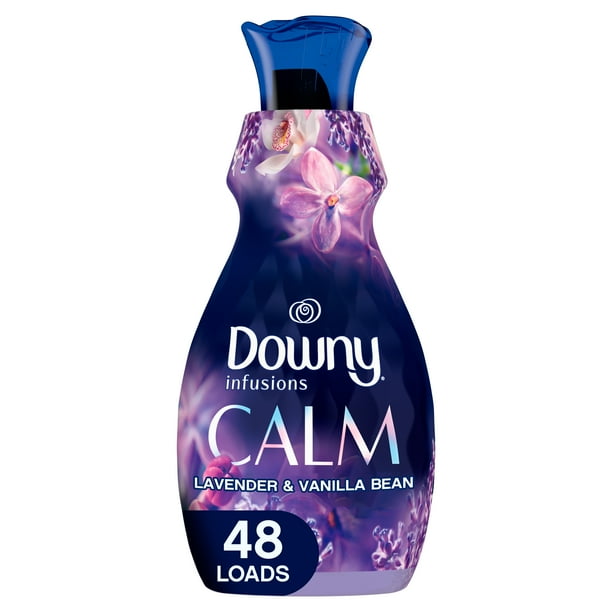 Downy Infusions, Calm Lavender, 48 Loads Liquid Fabric Softener, 32 fl