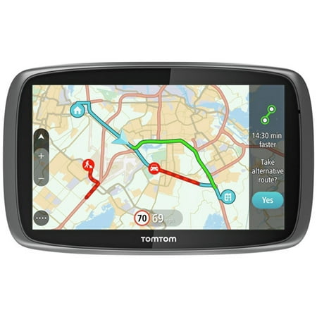 TomTom GO 60S 6-inch Automotive GPS w/ US, CANADA & MEXICO (Best Gps With Mexico Maps)
