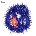 thumbnail image 1 of 3 uds 2m de largo brillante guirnalda oropel adorno de árbol de Navidad decoraciones para fiesta de boda, 1 of 5