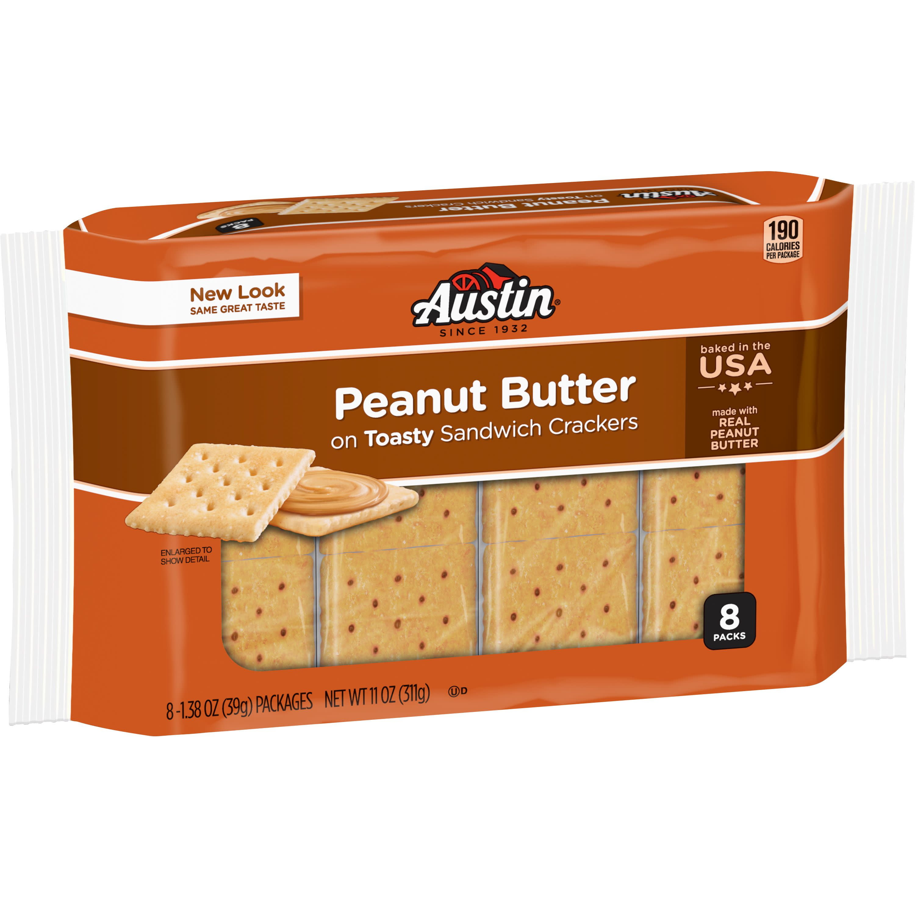 lance toasty crackers with peanut butter calories lance toasty crackers with peanut butter calories