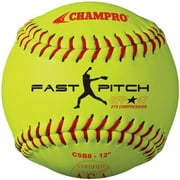 Champro 12" ASA .47 COR Fastpitch Softball (Dozen) by Champro