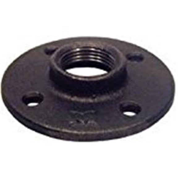 Southland Black Iron Floor Flange