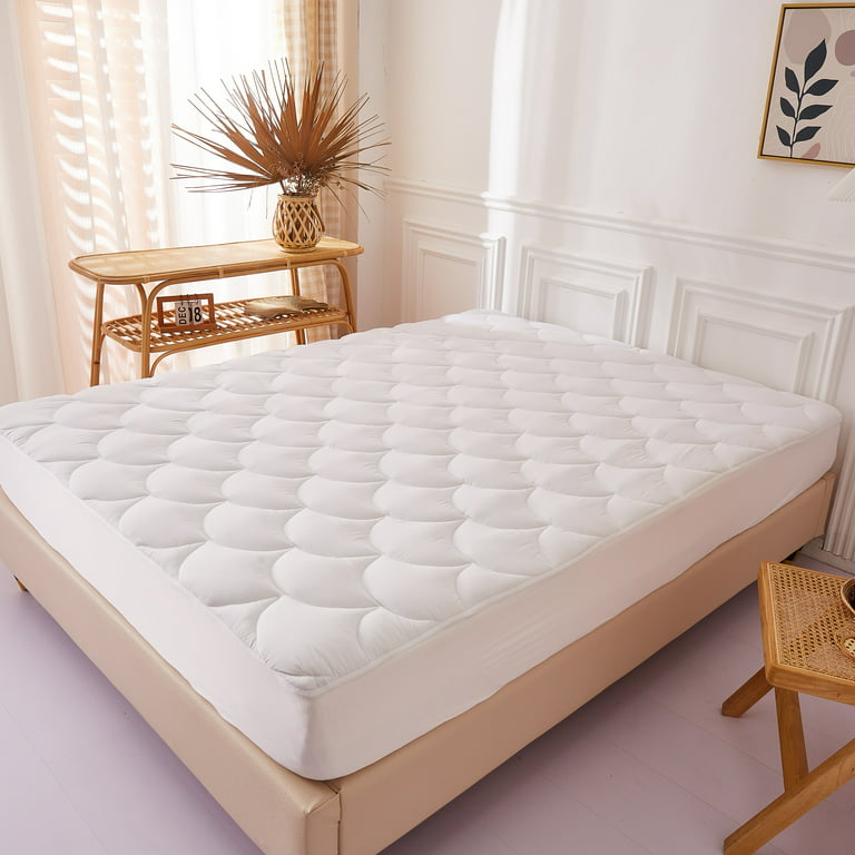 Mattress Protector Quilted Bed  Luxury Mattress Protectors