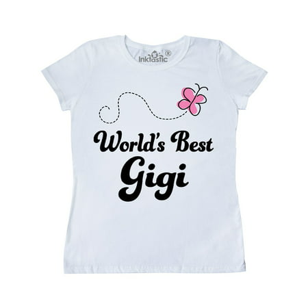Worlds Best Gigi Grandma Women's T-Shirt (Best Woman Bodybuilder In The World)