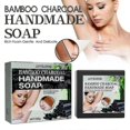 thumbnail image 2 of Sl Chang Jaysuing Bamboo Charcoal Handmade Soap Dilutes Melanin Deposition In The Underarm Joints And Body Cleansing Bamboo Charcoal Soap |, 2 of 3
