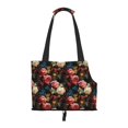 thumbnail image 2 of Xecao Rose Flowers for Cat Carrier Small Dog Handbag: The Ideal Travel Companion for Your Pet, 2 of 8