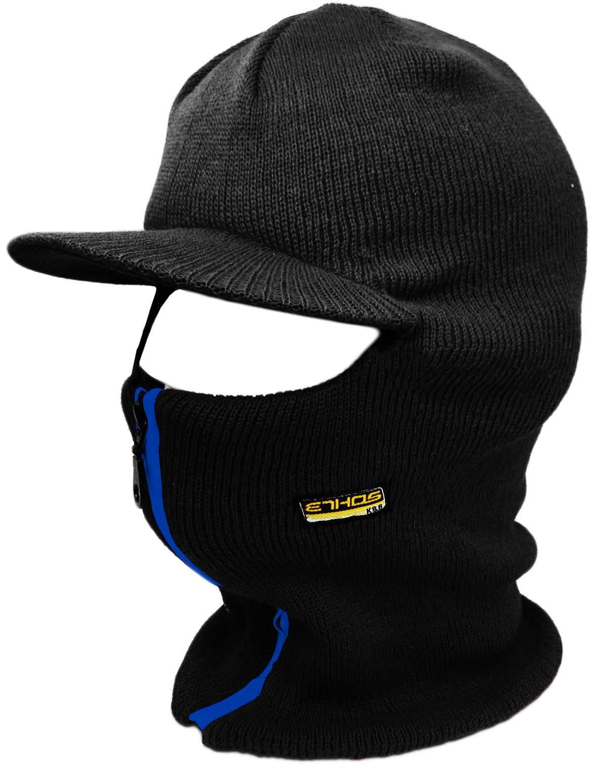 Zipper Mask Balaclava Warm Ski Hunt Bike Cycle Outdoor Beanie Hat