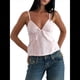 thumbnail image 2 of Camisola Sin Mangas con Tirantes Finos para Mujer, Top de Verano para Salir Rosa M, 2 of 8