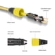 thumbnail image 4 of Cable XLR Extensión Micrófono A 3 Pines Chapado en Oro (5 M) Amarillo, 4 of 9