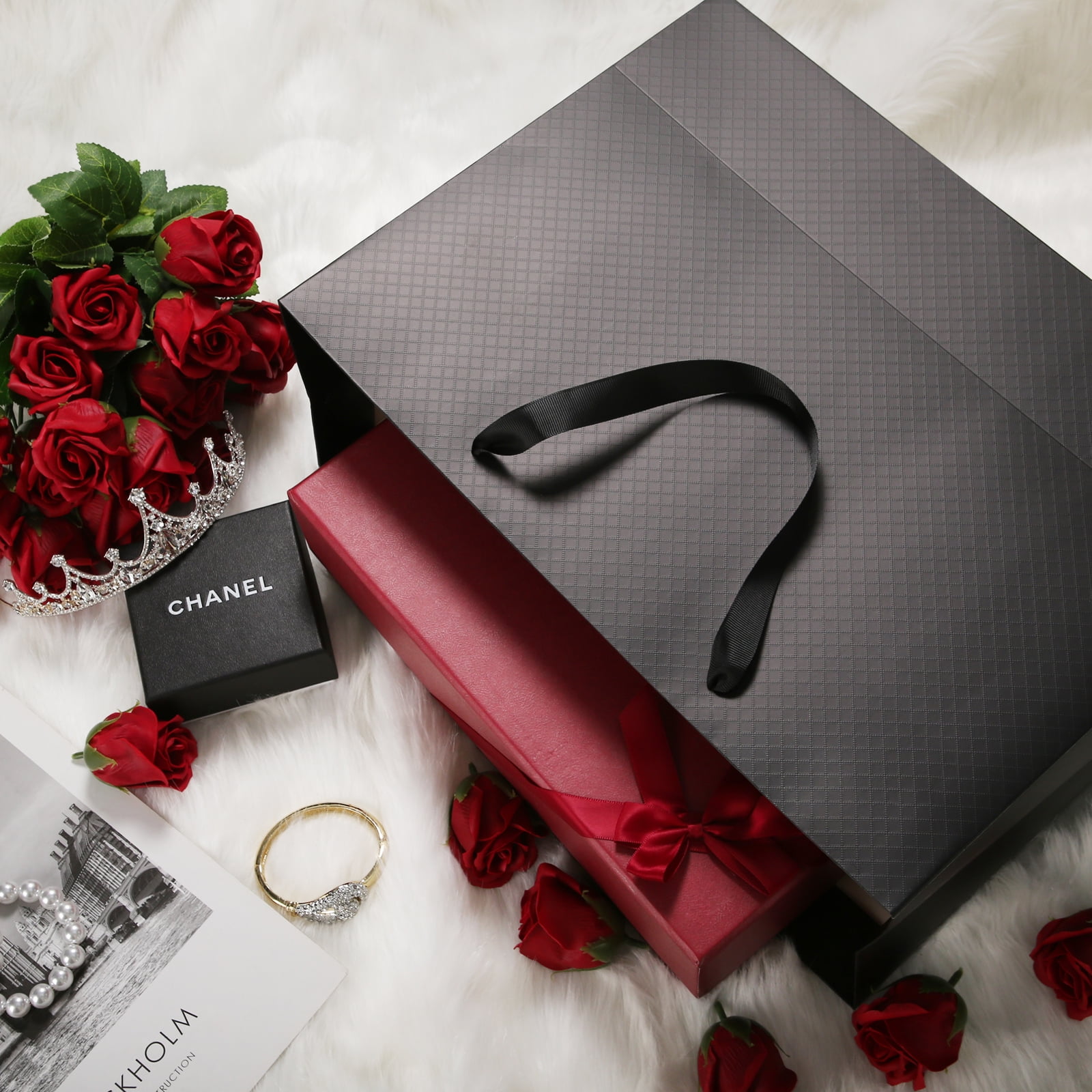 Buy packhome 12 extra large gift bags 16x6x12 inches luxury large gift