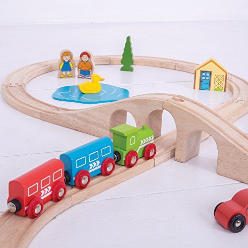 bigjigs figure of eight train set