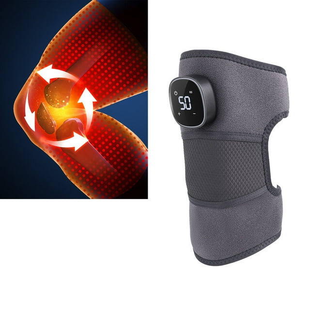 Masajeador de alivio de rodilla, rodillera calentada, masajeador de rodilla calentado, masajeador de rodilla con vibración, muy versátil