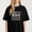 Black-3, variant on Inspirational Ribbon Graphic for Breast Cancer Survivors Casual T Shirt with By the Grace of God Im a Survivor Tee Print