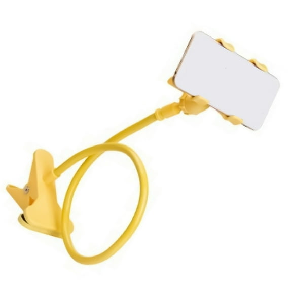 Cellphone Mount for Tabletop Bed Phone Holder Long Arm Gooseneck Phone Stand 360 Degree Rotating Lazy Bracket