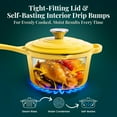 thumbnail image 6 of Larder and Vine 2.2 qt Enameled Cast Iron Simmer Pot with Lid | Non Stick, Non Toxic, 6 of 8