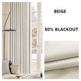 thumbnail image 1 of 310cm de altura hecho a medida Color sólido grueso Jacquard de doble cara 80%-90% cortinas opacas para sala de estar cortinas de dormitorio, 1 of 4