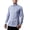 Blue, variant on Men's Premium Button Down Shirt Printed Tailored Slim Fit