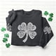 thumbnail image 2 of TaTaai Womens St Patricks Day Print Sweatshirt Long Sleeve Crewneck Casual Pullover Fleece Lined Holiday Top Gift, 2 of 6