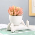 thumbnail image 1 of Creative Cute Portrait Ceramic Succulent Plant Pot Vase Table Decoration Plant Pot Garden Supplies Flower Pot Home Decor 3, 1 of 8