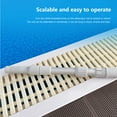 thumbnail image 4 of Adjustable Telescopic Pool Cleaning Pole Extendable Aluminum Handle for Skimmer, Rake, Vacuum, and Brush Attachments, 4 of 5