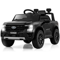 Licensed Ford Ranger Ride on Car for Kids by OLAKIDS, 12V Electric Vehicle with Remote Control, Toddlers Battery Powered Toy Gift with 2 Speeds, Wheels Suspension, Storage Space, Bluetooth USB