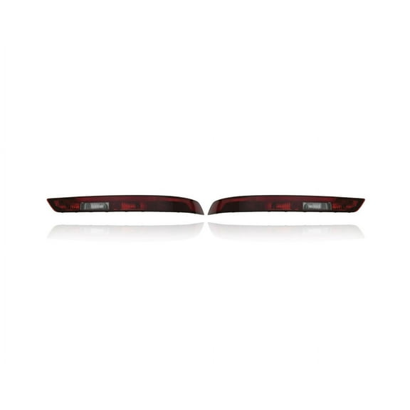 Tail Light Assembly - Compatible/Replacement for '21-24 Audi Q5/Q5e/SQ5/Sportback - On Bumper, Halogen - Pair, Left Driver   Right Passenger Set - 80A945070E, 80A945069C