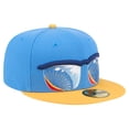 thumbnail image 3 of Men's-New Era  Blue/Yellow Jersey Shore BlueClaws Authentic Collection 59FIFTY Fitted Hat, 3 of 6