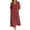Red, variant on YuXingFu Plus Size Summer Dresses Mid-Length Collared Plus Size Womens Dress Short Sleeve A Line Casual Summer White S
