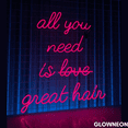 thumbnail image 3 of Glowneon All You Need Is Great Hair Neon Sign, Hair Salon Led Sign, 3 of 5