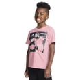thumbnail image 2 of Remera Messi Goal Kick para niños, corte slim fit, algodón, rosa, talle 6, 2 of 4