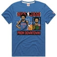 thumbnail image 2 of Unisex Homage Cade Cunningham Blue Detroit Pistons NBA Jam Tri-Blend T-Shirt, 2 of 3