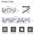 thumbnail image 3 of Yayeee Faucet Mat for Kitchen Sink 14.7" Diatomite Long Splash Guard Pad, Retro Simple Shapes, 2 Pack, 3 of 7