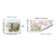 thumbnail image 3 of Coloridas pegatinas electrostáticas florales para ventanas, calcomanías decorativas de vidrio de doble cara con diseño lavable, adhesión sin pegamento para la decoración del hogar en el salón y el, 3 of 8