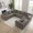 Khaki, variant on VERDECORE 139'' Boneless Cloud Sectional Couch, Deep Seat, No Assembly for Living Room
