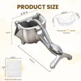 thumbnail image 2 of IMGROSE Fruit Juice Squeezer, Lemon Squeezer Manu, 2 of 6