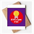 thumbnail image 1 of Film Words Life Game Luck Greeting Cards You are Invited Invitations, 1 of 3
