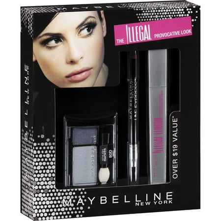 Maybelline Illegal Length Fiber Extensions Total Eye Look Kit