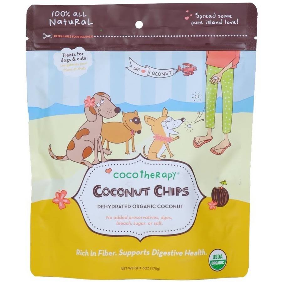CocoTherapy Coconut Chips, 6 oz