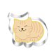 thumbnail image 1 of Molde de acero inoxidable para galletas, molde para cortar con forma de ratón y gatito de dibujos animados, herramienta para hornear masa de pan al vapor, 1 of 6