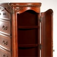thumbnail image 6 of Michael Amini Cortina Wood Chest in Honey Walnut, 6 of 13