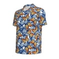 thumbnail image 2 of Rocae Colorful Butterfly1 for Men's Short Sleeve Polo Shirt, Quick Drying Performance Moisture Wicking Sports Men's Golf Shirt, 2 of 9