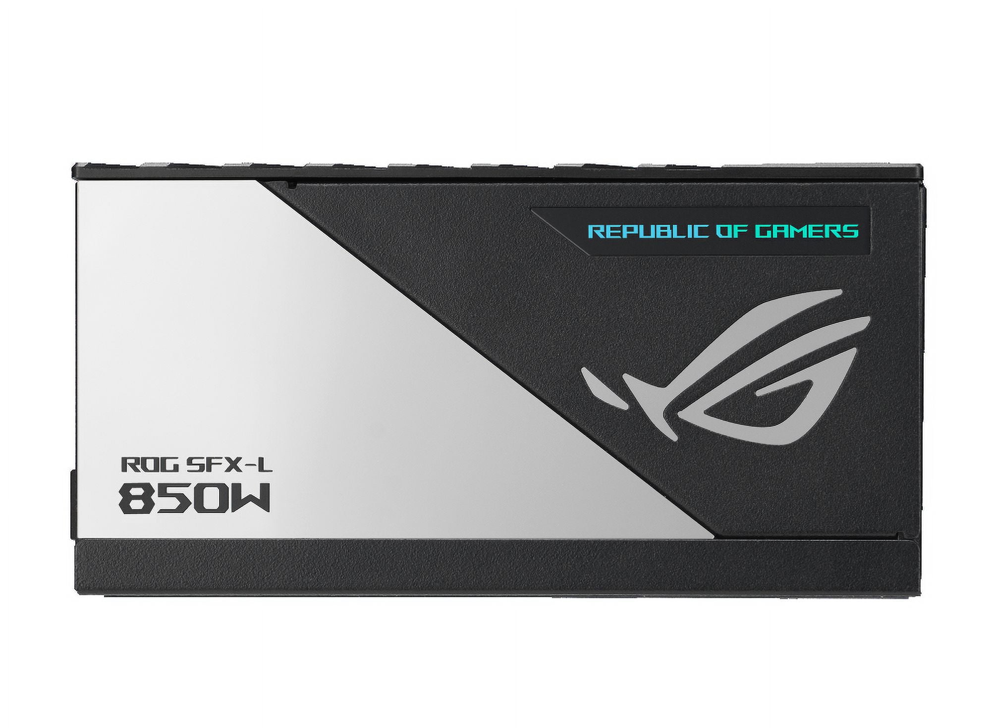 ASUS ROG Loki SFX-L 850W Platinum (Fully Modular Power Supply, 80+ Platinum, 120mm PWM ARGB Fan, Aura Sync, ATX 3.0 Compatible, PCIe 5.0 Ready)
