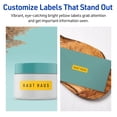 thumbnail image 4 of Avery Printable Rectangle Labels, Bright Yellow, 2/3" x 1-3/4", 440ct, 4 of 11