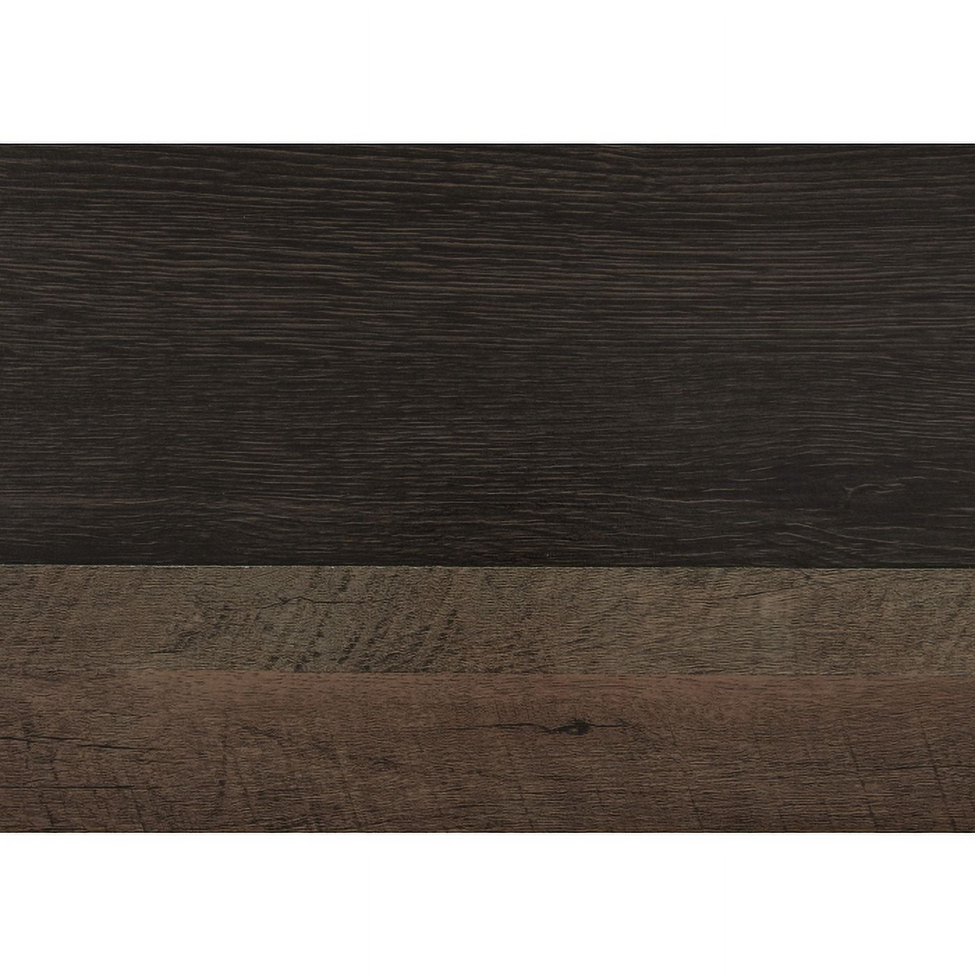 Danridge Collection Rustic Style with Mirrored Accenting