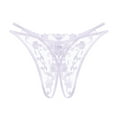 thumbnail image 2 of BOOMILK Crotchless Panties for Women Thong Lace Pants Briefs Underwear, 2 of 2
