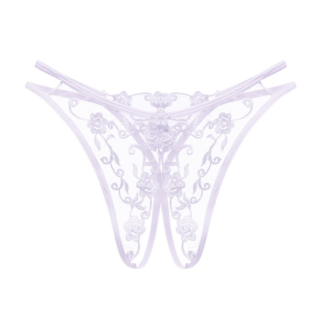 Gibobby Lencería para sexo Ropa interior de encaje Mujer Pantalones Calzoncillos Tanga Bragas Tanga Sexy Ladies (Blanco, Talla única)