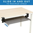 thumbnail image 6 of Mount-It! Triple Monitor Desk Mount with Keyboard Tray Bundle | Maximum 32" Screens, 6 of 9
